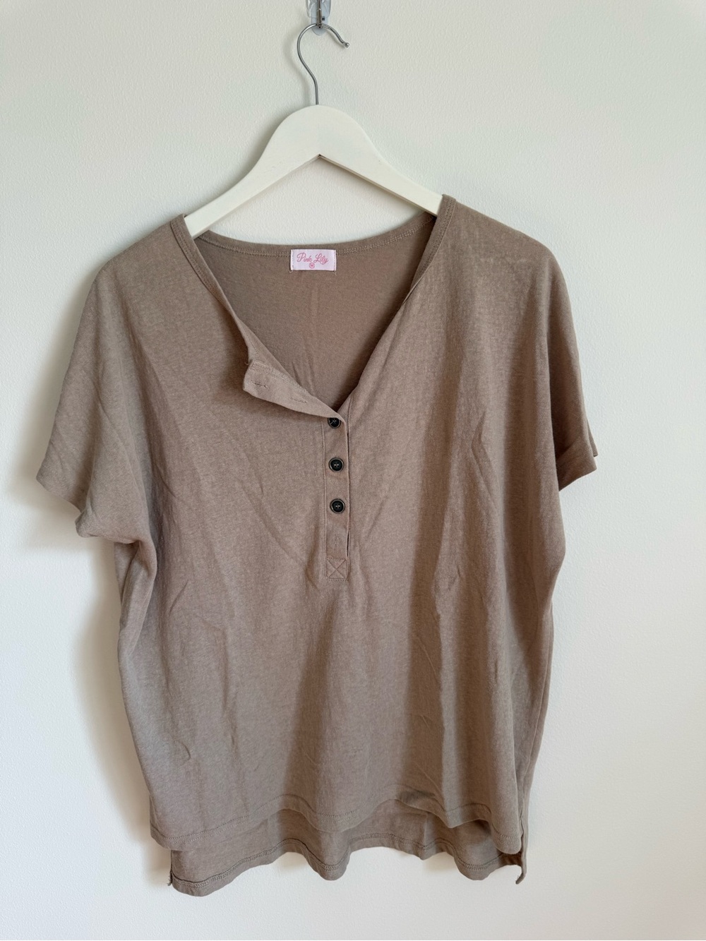 Pink Lily t shirt